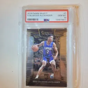 2018 Select Shai Gilgeous Alexander Rookie #7 front