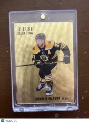 CHARLIE McAVOY 2025-26 ALLURE Color Flow 1 of 1 Golden Treasures 1/1 #CF-18 front