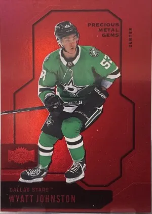Wyatt Johnston Red PMG /100 front