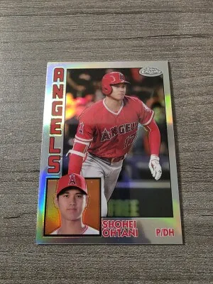 2019 Topps Chrome Shohei Ohtani Refractor front