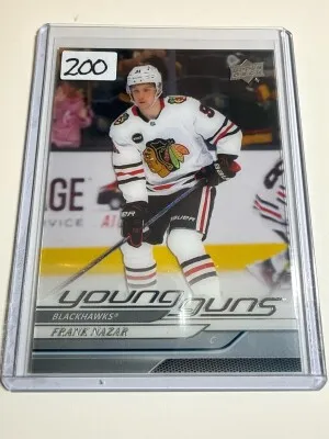 2024-25 Young Guns Clear Cut Nazar front