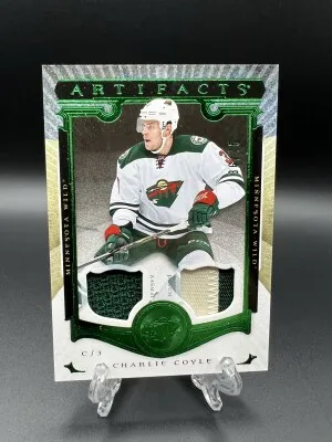 Charlie Coyle Emerald Jersey Patch /75 front