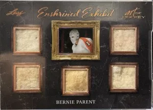 Bernie Parent Leaf Enshrined Exhibit /35 front