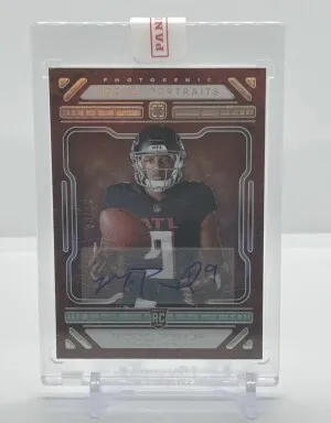 2024 Panini Photogenic Michael Penix Jr Rookie Auto /49 SEALED front