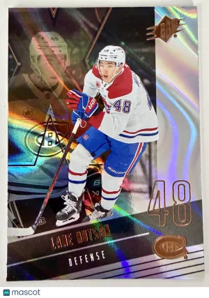 2025 Upper Deck SPx Hockey Lane Hutson front