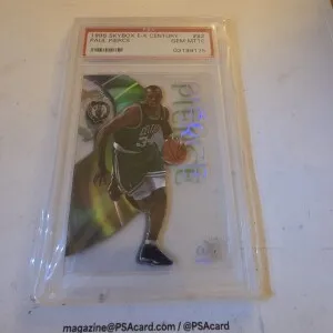 1998 Skybox E-X Century Paul Pierce  #82 PSA 10 front