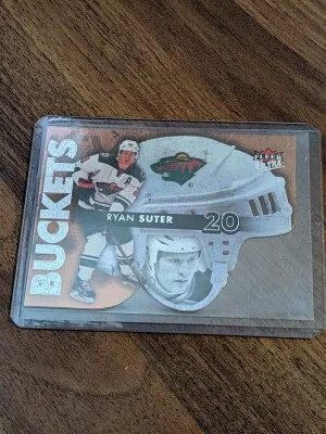 Ryan Suter 2014-15 Fleer Ultra Buckets Card #BB-15 front