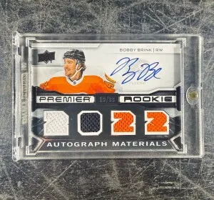 2022-23 Upper Deck Premier Rookie Jersey /99 front