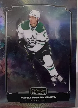 Miro Heiskanen O-Pee-Chee Platinum Cosmic /65 front