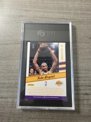2011 Hoops Kobe Bryant Slam Dunk Champion SGC 10 back
