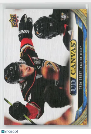2024 Upper Deck Series 1 UD Canvas Troy Terry #C-64 front