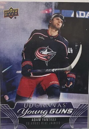 Adam Fantilli Young Guns Canvas front