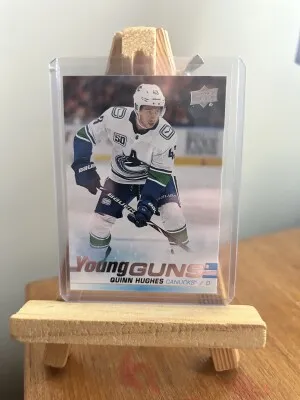 2019-20 Series 1 Quinn Hughes #249 Young Guns front