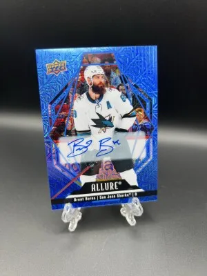 Brent Burns Blue Line Auto front
