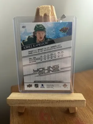 2020-21 Series 2 Kirill Kaprizov #451 Young Guns back