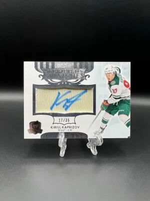 Kirill Kaprizov 2023-24 The Cup Scripted Swatches /35 front