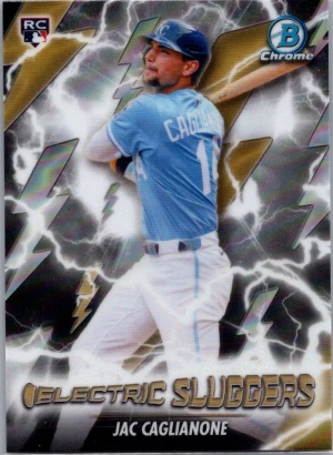 2026 Bowman #ES-23 Jac Caglianone Electric Sluggers front