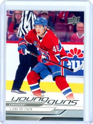 2024-25 Upper Deck Series One Young Guns Rookie #229 Lane Hutson front