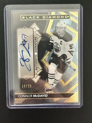 2020-21 Black Diamond Connor McDavid #BDB-MC (18/25) front