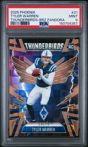 2025 Panini Phoenix Thunderbirds Tyler Warren Thunderbirds-Brz Pandora front
