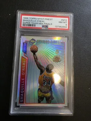 1996 Mystery Finest Shaquille O'Neal Super Team NBA Finals front
