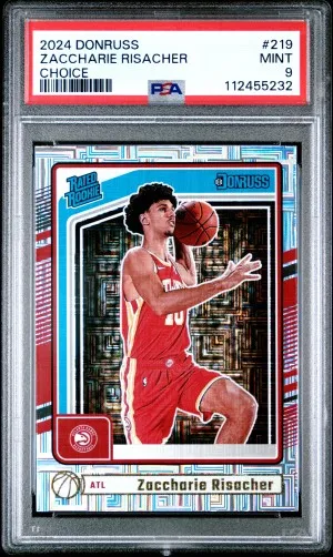 2024 Panini Donruss Zaccharie Risacher Choice front