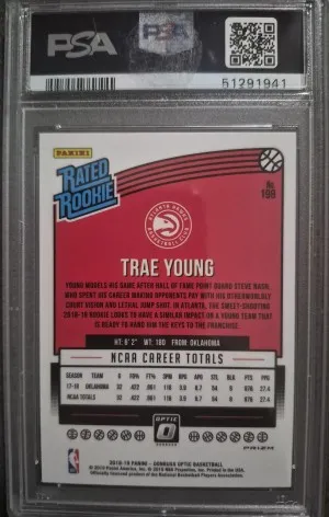 2018 Optic Trae Young Blue Velocity back