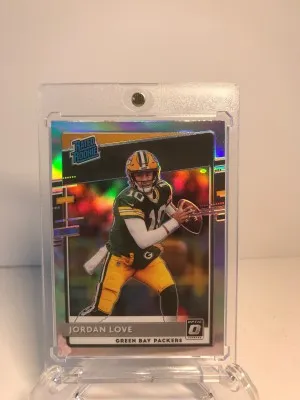 2020 Optic Jordan Love Rated Rookie Holo front