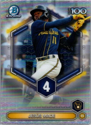 2026 Bowman #BTP-4 Jesús Made Bowman Scouts' Top 100 front