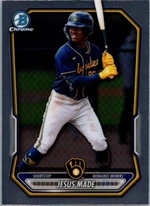 2026 Bowman #BCP-96 Jesús Made Chrome Prospects front