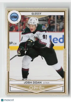 2024-25 Upper Deck Series 2 Hockey O-Pee-Chee Glossy Josh Doan #OPC-44 Gold front