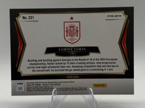 2024-25 Select FIFA Soccer Lamine Yamal Silver #221 back