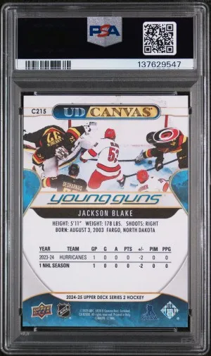 2024 Upper Deck Ud Canvas Jackson Blake back