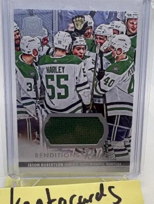 Jason Robertson Renditions Relic front