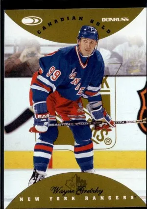 96/97 Donruss Canadian Ice Canadian Gold #5 Wayne Gretzky (Xxx/150)
