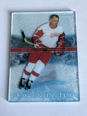 2006-07 Upper Deck Trilogy - Frozen in Time Gordie Howe #FT6 /999 front