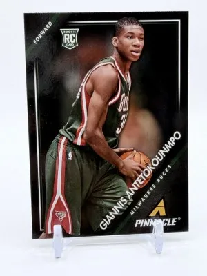 2013-14 Panini Pinnacle - Giannis Antetokounmpo #5 (RC) NM front