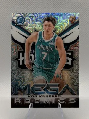 Kon Knueppel 2025-26 Bowman Chrome Mega Rookies Mojo Refractor RC #MR-4 front