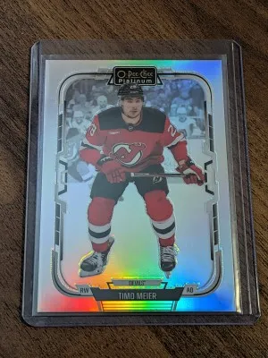 Timo Meier Rainbow 2025-26 OPC Platinum O-pee-chee front