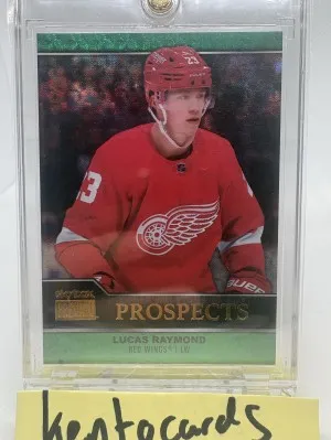 Lucas Raymond Skybox Prospects Green /10 front
