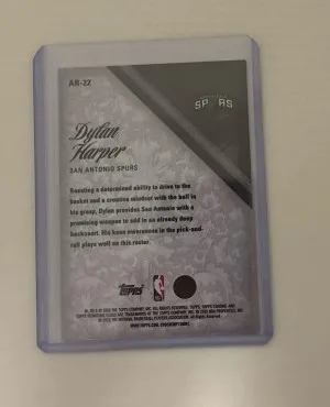 2026 Topps Signature Class AR-22 CASE HIT SSP ARISTOCRATS DYLAN HARPER RC back