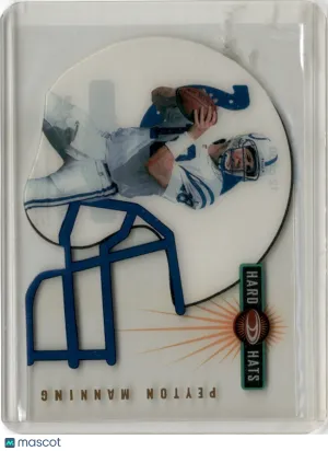 1999 Donruss Preferred QBC Hard Hats Peyton Manning /3000 #12 front