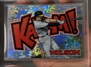 🔥Jacob Wilson KABOOM Case Hit MINT Condition 🔥 front