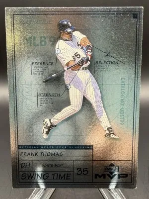 Frank Thomas (White Sox) 1999 Upper Deck MVP Swingtime #S8 front