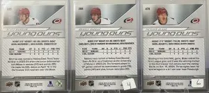 Hurricanes Young Guns Lot back