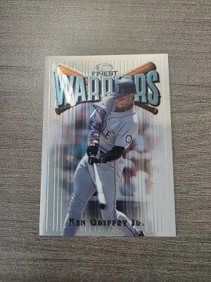1997 Finest Ken Griffey Jr Silver front