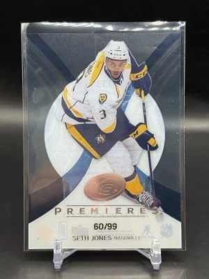 2013-14 UD ICE Seth Jones Ice Premieres Rookie /99 True #133 RC