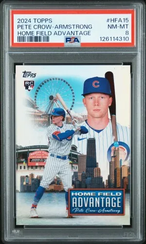 2024 Topps Home Field Advantage Pete Crow-Armstrong front