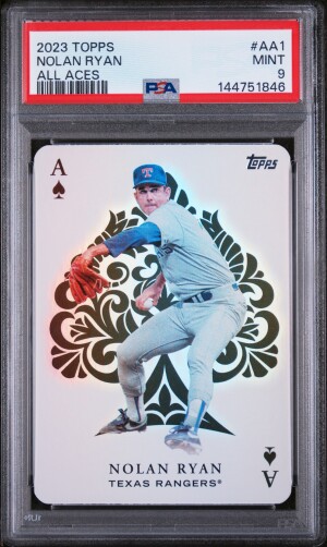 2023 Topps All Aces Nolan Ryan All Aces front