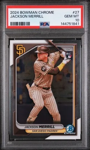 2024 Bowman Chrome Jackson Merrill front